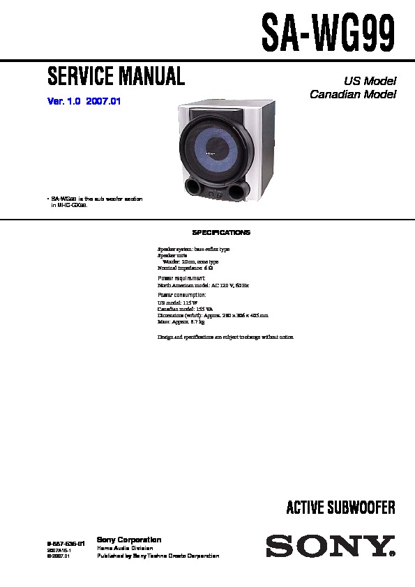 Sony Mhc Gx99 Manual
